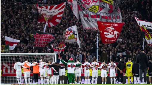 Der VfB Stuttgart und seine Fans schweben auf einer Erfolgswelle. Foto: dpa/Tom Weller