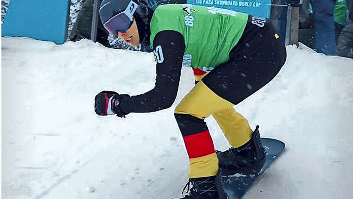 Prothesen-Weitspringer: Wie Markus Rehm Snowboarden für sich entdeckt hat