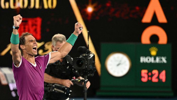 Irres Endspiel: Nadal feiert  21. Grand-Slam-Titel