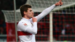 Timo Werner jubelt nicht länger für den VfB Stuttgart. Foto: Bongarts