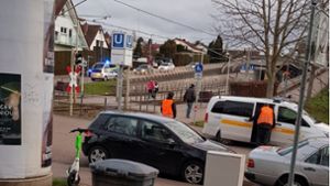 Stadtbahn erfasst Fußgänger –  44-Jähriger schwer verletzt