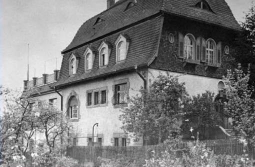 Hier fing alles an: In der Gänsheide 119 war das erste Schulhaus der 1918 gegründeten Merz-Schule Foto: Archiv Merz-Schule