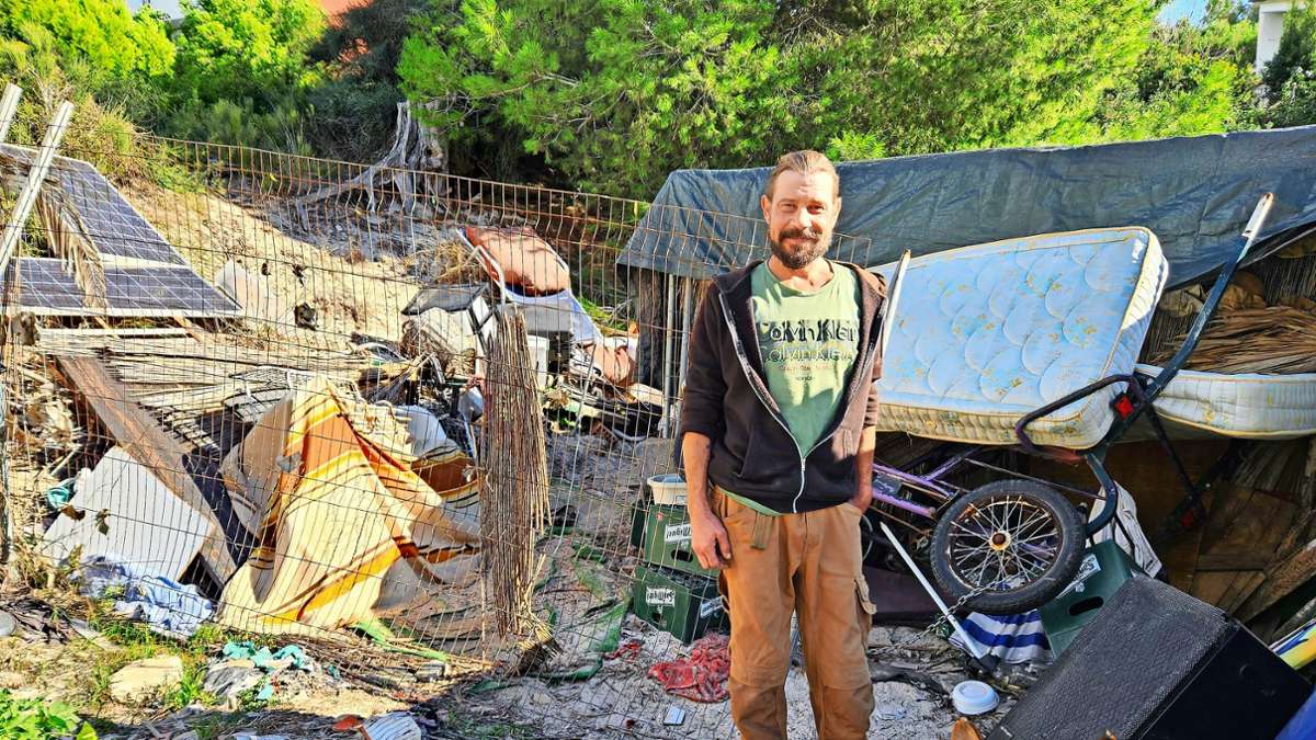 Überlebenskünstler Jens auf Mallorca: Beklaut – obdachloser Böblinger verliert  angesparte  800 Euro