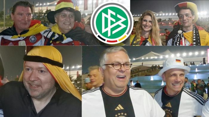 Deutsche Fans in Katar: Jetzt kommen wir weiter