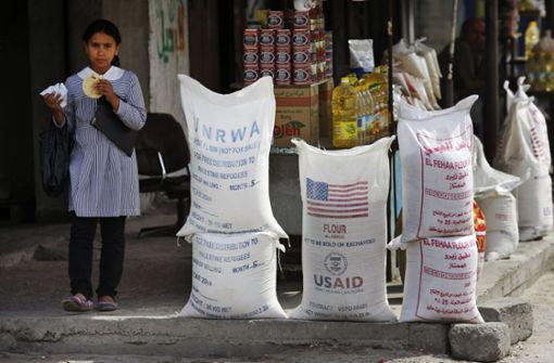 UNRWA unterstützt nach eigenen Angaben rund fünf Millionen palästinensische Flüchtlinge. Foto: AP