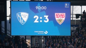 Der VfB Stuttgart gewinnt beim VfL Bochum seit Dezember 2021 wieder ein Auswärtsspiel. Foto: Baumann/Julia Rahn