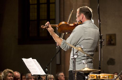 Der Geiger Gregor Hübner ist vielen Musikfreunden auch vom Ensemble Tango Five bekannt. Foto: Lichtgut/Michael Latz