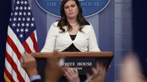Sarah Huckabee Sanders wird neue Pressesprecherin im Weißen Haus. Foto: AP