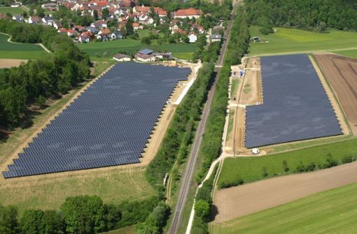 Die Stadtwerke Esslingen haben sich beim Solarpark Riedlingen eingekauft. Foto: Bernd Röcker