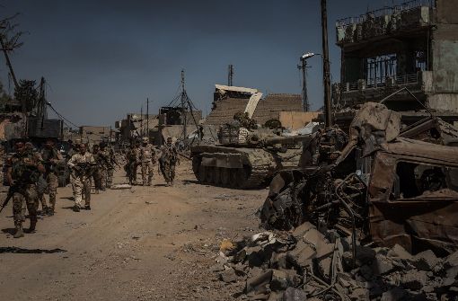 Nach monatelangen Kämpfen steht die irakische Armee kurz vor dem Sieg über die Terrormiliz Islamischer Staat in Mossul. Foto: dpa