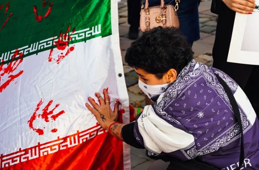 Vor  einem Jahr begannen die Proteste im Iran Foto: IMAGO/Pacific Press Agency/IMAGO/Idil Toffolo