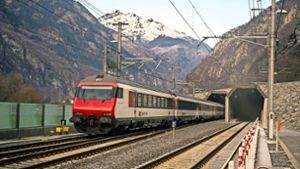 Der 57 Kilometer lange Gotthard-Tunnel ist seit einem Jahr eröffnet. Foto: dpa