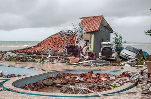 Bei dem Tsunami kamen über 200 Menschen ums Leben. Foto: AP