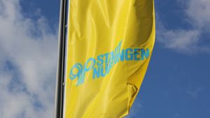Die Friedensbewegung in Nürtingen zeigt Flagge. Foto: Pascal Thiel