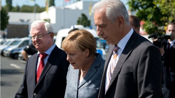 Buhrufe und Pfiffe für Merkel