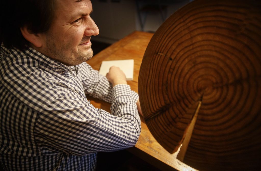 Kennt sich bestens aus mit (Tropen-)Holz: Johannes Schwegler aus Korb.