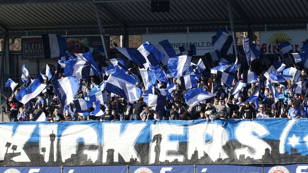 Stuttgarter Kickers sorgen für Rekordkulisse: Die Strahlkraft der Blauen