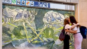 Hauptbahnhof verwandelt sich in Kunstausstellung