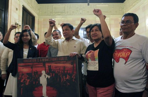 Auf den Philippinen ist Rodrigo Duterte als neuer Präsident vereidigt worden. Foto: dpa