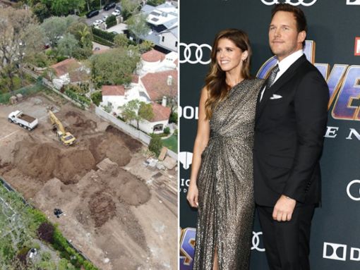 Chris Pratt und Katherine Schwarzenegger ließen auf ihrem neuen Grundstück ein bedeutendes Gebäude abreißen. Foto: imagebroker.com / Backgrid
