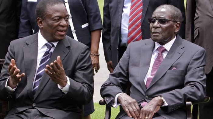 Ex-Vize Mnangagwa wird neuer Präsident von Simbabwe