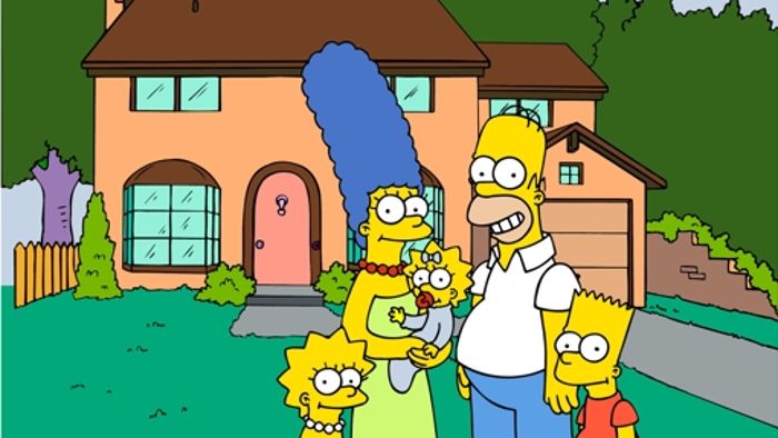 Homer geht live auf Sendung