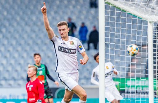 Sasa Kalajdzic wechselt von Admira Wacker  Mödling zum VfB Foto: picture alliance