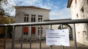 Die Fridolinschule im Lörracher Stadtteil Stetten bleibt bis auf Weiteres gesperrt. Foto: dpa/Philipp von Ditfurth