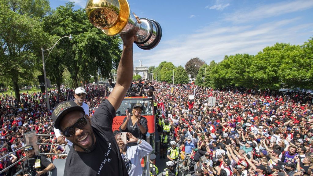 Toronto Raptors: Schüsse bei NBA-Titelfeier mit Zehntausenden Fans