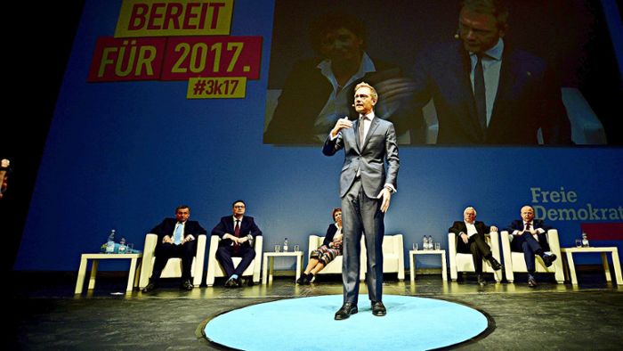 FDP nimmt in Stuttgart Kurs auf den Bundestag