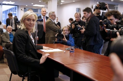 Front-National-Chefin Marine Le Pen Foto: dpa