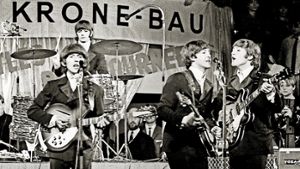 Zum Auftakt der Fünf-Tage-Tour traten die Beatles im Circus-Krone-Bau in  München auf.   Foto:dpa Foto:  