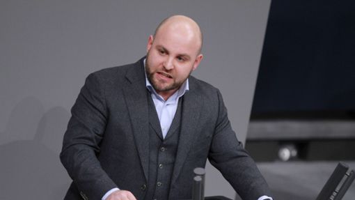 AfD-Co-Landeschef Markus Frohmaier kontert den Schraubenkönig Würth. Foto: imago/dts Nachrichtenagentur