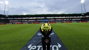 Derzeit wird auch im Stadion des FC Midtjylland kein Fußball gespielt. Foto: imago images/Johnny Pedersen