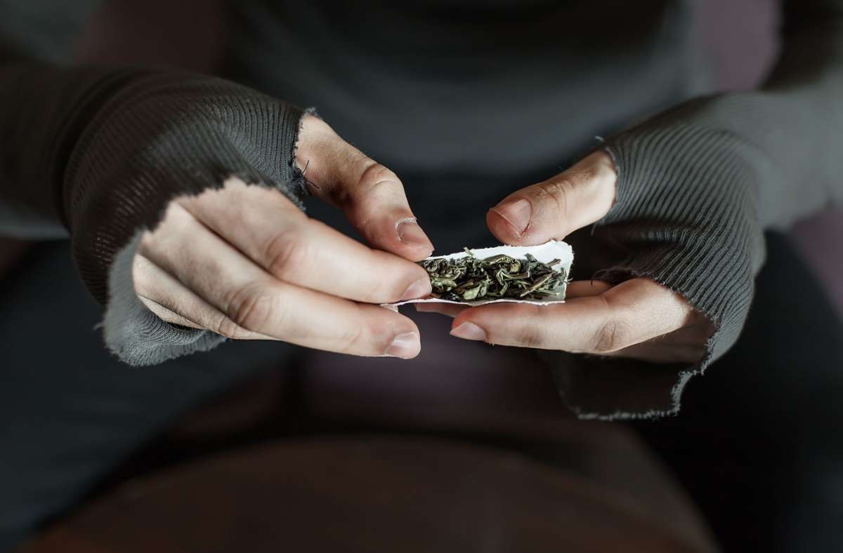 In einem Paket entdeckten Polizisten über 100 Gramm Marihuana. (Symbolbild) Foto: PantherMedia/Sergiy Tryapitsyn