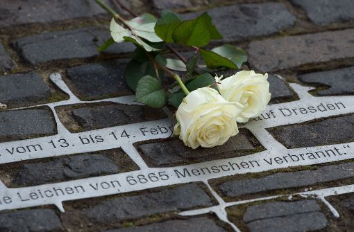 Mit zahlreichen Veranstaltungen erinnert die Stadt Dresden am 13. Februar an ihre Zerstörung im Zweiten Weltkrieg. Foto: dpa