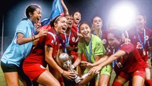 Erster Auftritt der philippinischen Fußballerinnen – ein Land ist aufgeregt