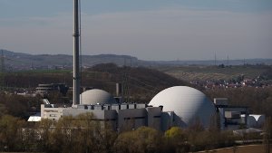 Das Atomkraftwerk Neckarwestheim wird abgerissen. Foto: dpa