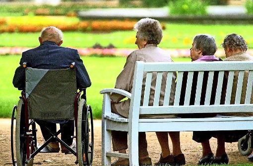 In der Mitte und im Nordwesten von Leinfelden   werden 2030 im Vergleich zu heute deutlich mehr Menschen leben, die älter als 85 Jahre sind. Foto: dpa-Zentralbild