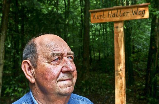 Kurt Haller will den Ruhestand auf seinem Weg im Zeilwald genießen. Foto: factum/Granville