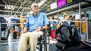 Behinderter Fluggast beklagt Diskriminierung