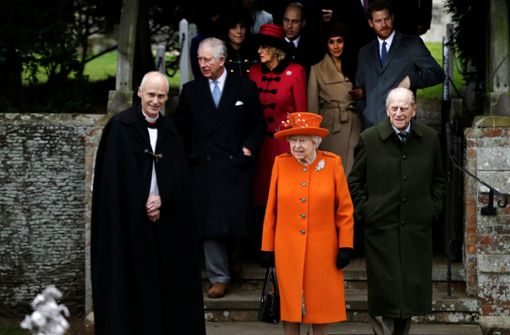 Traditionell feiern Queen Elizabeth II. und alle anderen Windsors Weihnachten auf Sandringham. Foto: dpa/Alastair Grant