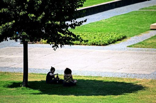 Viele Menschen wünschen sich mehr Schattenplätze im Sommer. Foto: dpa/Marijan Murat