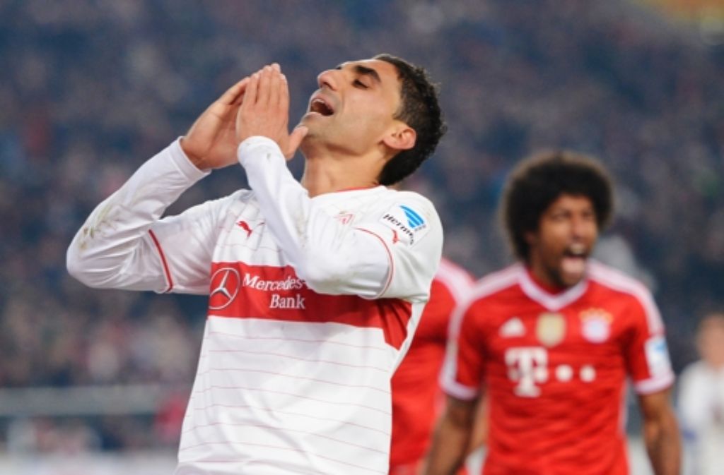 Die Zeit von Mohammed Abdellaoue findet beim VfB Stuttgart ein Ende.  Foto: Bongarts