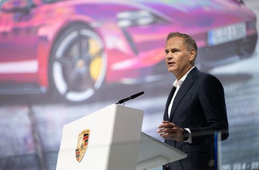 Oliver Blume, Vorstandsvorsitzender der Porsche AG, wird den Anlegern den Quartalsbericht des Autobauers präsentieren. Foto: dpa/Marijan Murat