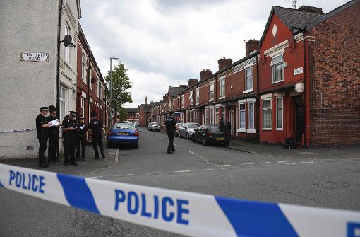 Die Polizei in Manchester hat bereits 17 Durchsuchungen in Zusammenhang mit dem Anschlag durchgeführt.Foto:AFP Foto:  