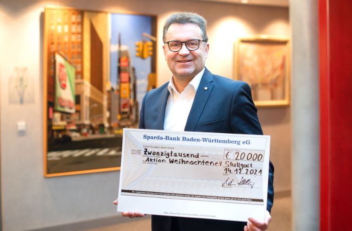 Aktion Weihnachten 2021/22: Sparda-Bank spendet 20 000 Euro