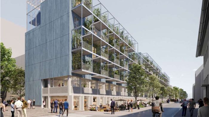 Entwürfe für  „Der Neue Stöckach“ in Stuttgart: So interessant könnte das neue Wohnquartier in Stuttgart aussehen
