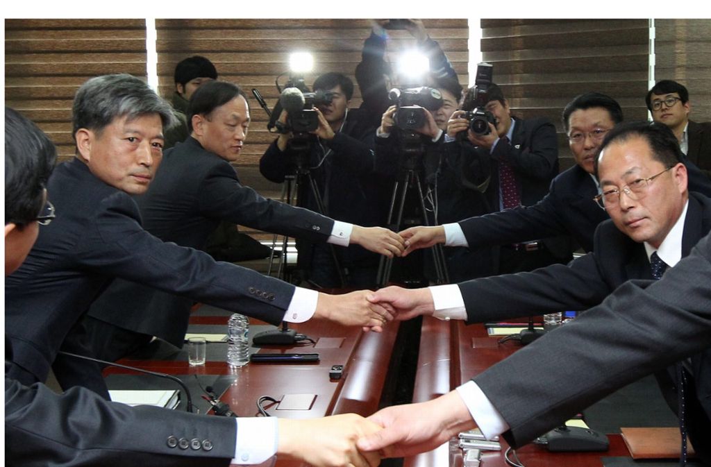 Das erste Treffen seit Jahren: Nord- und Südkorea sprechen derzeit wieder miteinander.