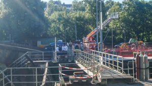 Toten in Neckar-Schleuse entdeckt